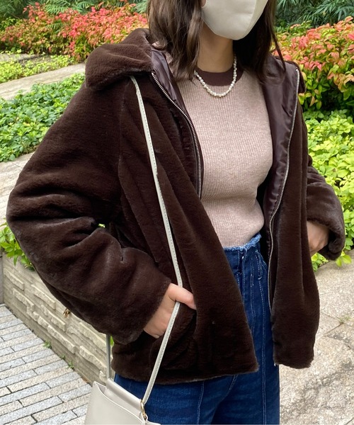 ランダムモザイクブロックチェック柄ファータッチシャツ