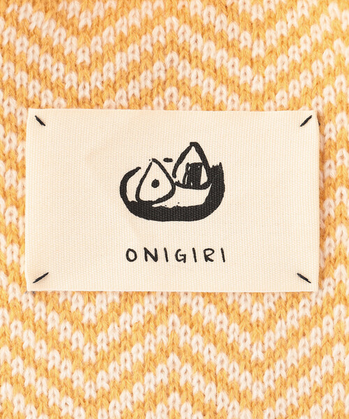 ONIGIRI（オニギリ）の「ニットバッグ（トートバッグ・レディース・グレー/ブラウン/イエロー・FREE）」の16枚目の写真