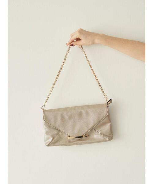 YECCA VECCA（イェッカヴェッカ）の「ラメクラッチバッグ（クラッチバッグ・レディース・ブラック/ゴールド/シルバー系その他・FREE）」の3枚目の写真