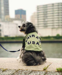 AVIREX（アヴィレックス）の「【DOG WEAR/ドッグ ウェア】MA-1 LOGO / ロゴ（ペットウェア・メンズ）」