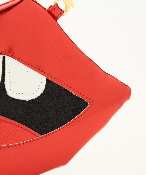 Ray BEAMS（レイビームス）の「guriguri / リップ ポシェット（ショルダーバッグ・レディース・レッド・ONE SIZE）」の2枚目の写真