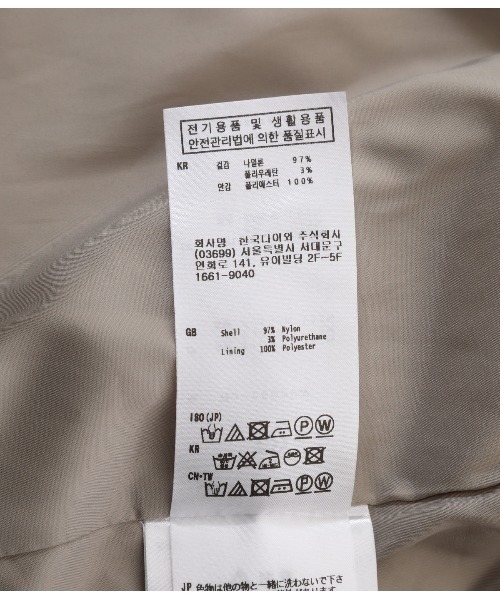 DAIWA PIER39（ダイワピア39）の「DAIWA PIER39 / ダイワ ピアサーティナイン：TECH PERFECT FISHING JACKET：BJ-25022W[PIE]（ナイロンジャケット・メンズ・ベージュ系その他/ダークネイビー・XL/L/M）」の14枚目の写真