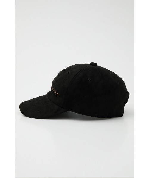 RODEO CROWNS WIDE BOWL(ロデオクラウンズワイドボウル)の「FAUX SUEDE CAP(キャップ・レディース・カーキ/ブラック/ブラウン系その他・FREE)」の4枚目の写真