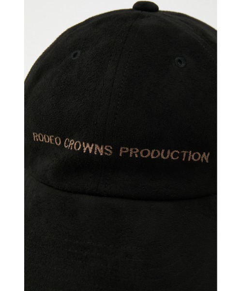 RODEO CROWNS WIDE BOWL(ロデオクラウンズワイドボウル)の「FAUX SUEDE CAP(キャップ・レディース・カーキ/ブラック/ブラウン系その他・FREE)」の6枚目の写真