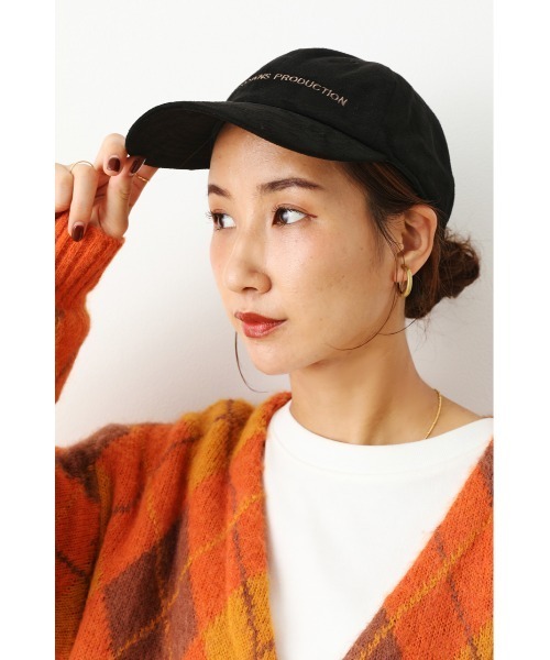 RODEO CROWNS WIDE BOWL(ロデオクラウンズワイドボウル)の「FAUX SUEDE CAP(キャップ・レディース・カーキ/ブラック/ブラウン系その他・FREE)」の8枚目の写真
