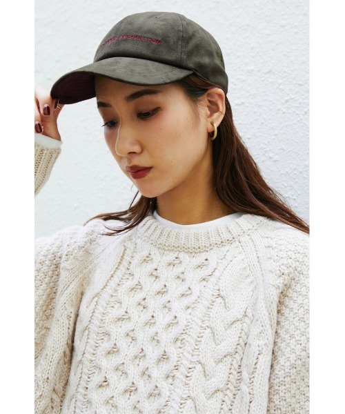 RODEO CROWNS WIDE BOWL(ロデオクラウンズワイドボウル)の「FAUX SUEDE CAP(キャップ・レディース・カーキ/ブラック/ブラウン系その他・FREE)」の20枚目の写真