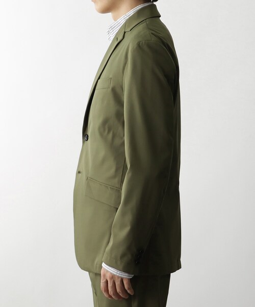 THE SHOP TK （ザ ショップ ティーケー ）の「◆【WWS／ワークウエアスーツ】Bizテーラードジャケット（スーツジャケット・メンズ・モスグリーン/ダークネイビー/ブラック・01/02/03/04）」の21枚目の写真