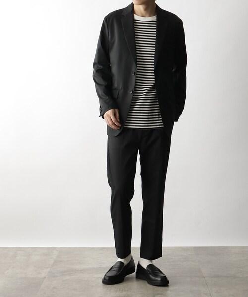 THE SHOP TK （ザ ショップ ティーケー ）の「◆【WWS／ワークウエアスーツ】Bizテーラードジャケット（スーツジャケット・メンズ・モスグリーン/ダークネイビー/ブラック・01/02/03/04）」の22枚目の写真