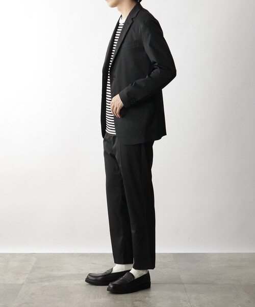 THE SHOP TK （ザ ショップ ティーケー ）の「◆【WWS／ワークウエアスーツ】Bizテーラードジャケット（スーツジャケット・メンズ・モスグリーン/ダークネイビー/ブラック・01/02/03/04）」の19枚目の写真