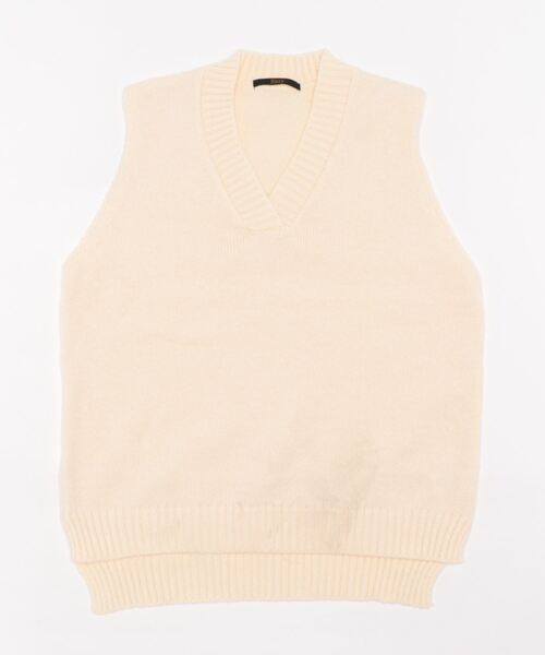 Ritzy(リッツィー)の「Vネックベスト(ベスト・レディース・ホワイト/ブラウン/グレー/ブラック・FREE)」の7枚目の写真