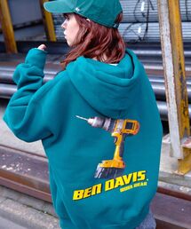 BEN DAVIS（ベンデイビス）の「【BEN DAVIS(ベンデイビス)】DRILL PHOTO PRINT HOODIE / ドリル フォト プリント スウェット パーカー（パーカー・メンズ）」