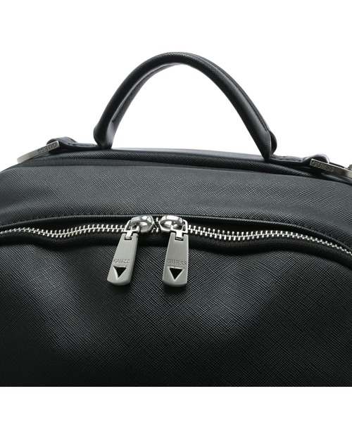 Guess（ゲス）の「CERTOSA Saffiano Smartbackpack（バックパック/リュック・メンズ・ブラック・ONE SIZE）」の5枚目の写真