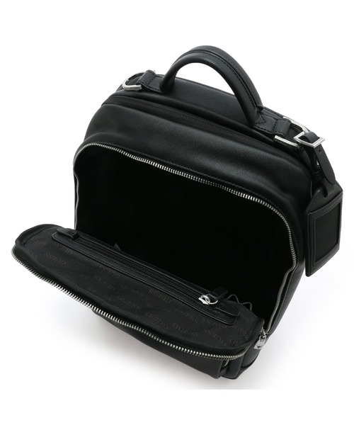 Guess（ゲス）の「CERTOSA Saffiano Smartbackpack（バックパック/リュック・メンズ・ブラック・ONE SIZE）」の9枚目の写真