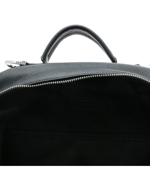 Guess（ゲス）の「CERTOSA Saffiano Smartbackpack（バックパック/リュック・メンズ・ブラック・ONE SIZE）」の3枚目の写真