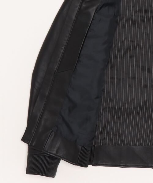 C DIEM ストレッチシープレザーコンビジャケット C DIEM(カルペディエム)ティーコアシングルライダース | SHIFFON公式