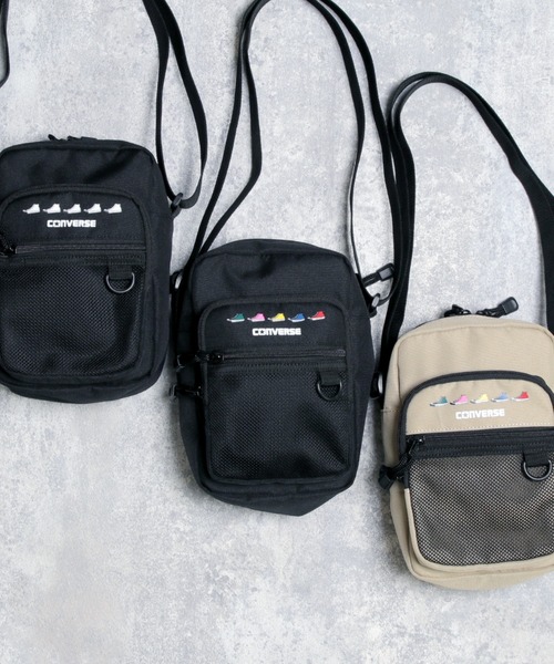 CONVERSE（コンバース）の「【CONVERSE/コンバース】SNEAKERS PRINT SHOULDER BAGスニーカープリントショルダーバッグ（ショルダーバッグ・レディース・ベージュ/ホワイト/ブラック・FREE）」の16枚目の写真