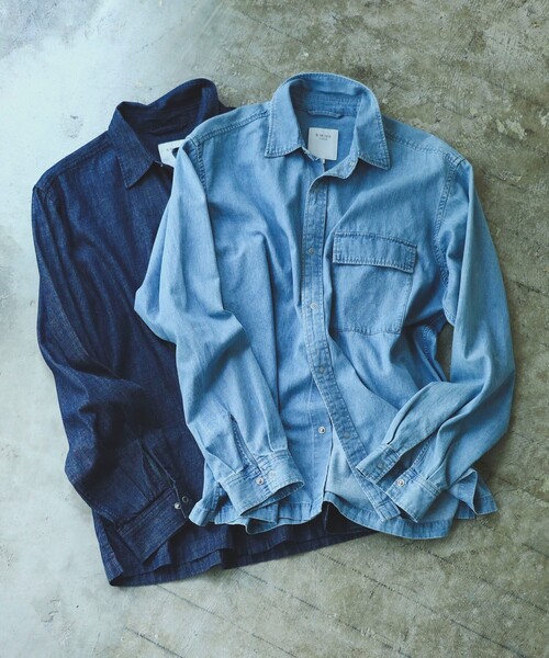 Plage urban boxシャツ B:MING by BEAMS（ビーミングバイビームス）の「B:MING by BEAMS