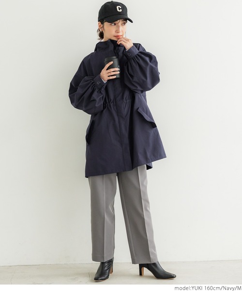 coca（coca）（コカ）の「フードジャケット（その他アウター・レディース・カーキ/ネイビー・M/L）」の11枚目の写真