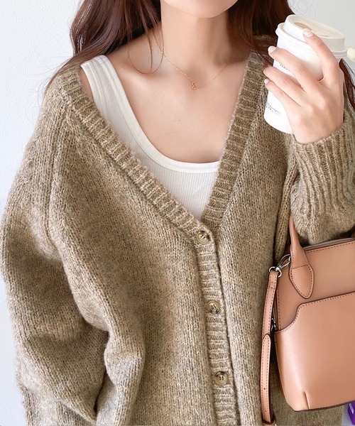 セール】【mily bilet】淡色にきゅんきゅん。バッククロスメランジV