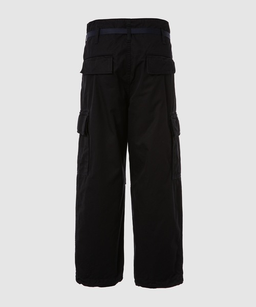 COMME des GARCONS HOMME（コム デ ギャルソン・オム）の「ミリタリー オーバー カーゴパンツ（カーゴパンツ・メンズ・ネイビー・XS/S/M/L）」の2枚目の写真