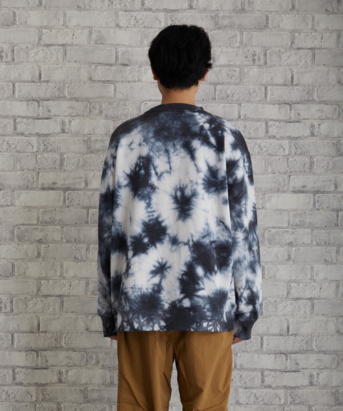 【セール】FL/タイダイ染め刺繍ロゴトレーナー（スウェット）｜CERCA（チェルカ）