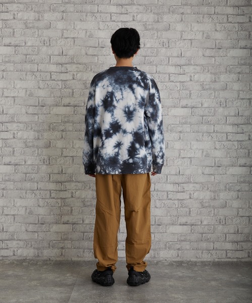 【セール】FL/タイダイ染め刺繍ロゴトレーナー（スウェット）｜CERCA（チェルカ）