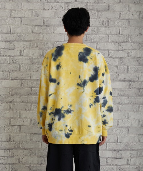 【セール】FL/タイダイ染め刺繍ロゴトレーナー（スウェット）｜CERCA（チェルカ）