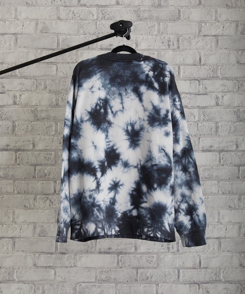 【セール】FL/タイダイ染め刺繍ロゴトレーナー（スウェット）｜CERCA（チェルカ）