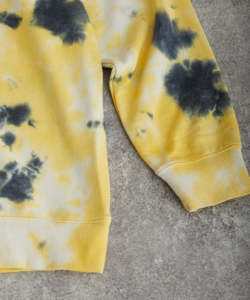 【セール】FL/タイダイ染め刺繍ロゴトレーナー（スウェット）｜CERCA（チェルカ）