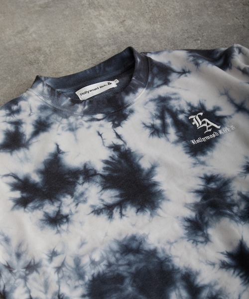 【セール】FL/タイダイ染め刺繍ロゴトレーナー（スウェット）｜CERCA（チェルカ）