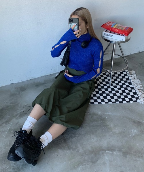 SHAGGIE（シャギー）の「ボリュームソールスニーカー（スニーカー・レディース・ナチュラル/ブラック・SMALL/MEDIUM/LARGE）」の3枚目の写真