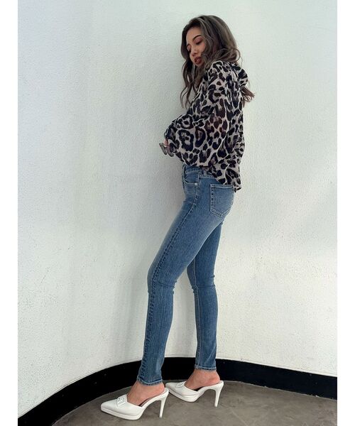 GYDA(ジェイダ)の「SHEAR ショートシャツ(シャツ/ブラウス・レディース・オフホワイト/その他1・FREE)」の7枚目の写真