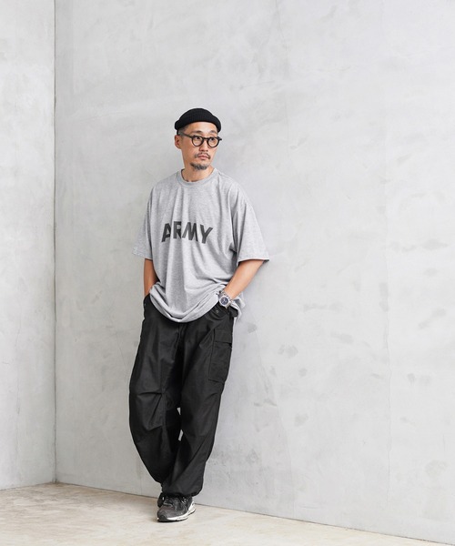 MILITARY（ミリタリー）の「実物 新品 デッドストック 米軍 IPFU ARMY Tシャツ バックプリント入り（Tシャツ/カットソー・メンズ・グレー・XL/XXXL/M）」の7枚目の写真