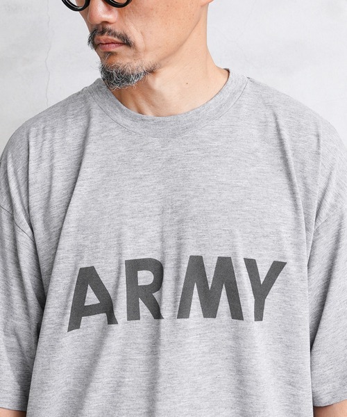 MILITARY（ミリタリー）の「実物 新品 デッドストック 米軍 IPFU ARMY Tシャツ バックプリント入り（Tシャツ/カットソー・メンズ・グレー・XL/XXXL/M）」の11枚目の写真