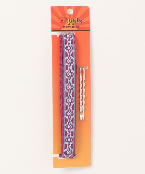 チャイハネ（チャイハネ）の「【チャイハネ】モロッカセットストリング（その他ヘアアクセサリー・レディース・ターコイズブルー/パープル・FREE）」の2枚目の写真