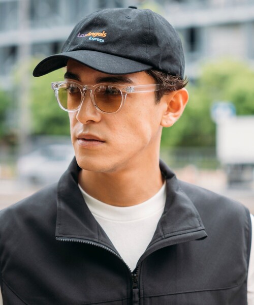 FREAK'S STORE(フリークスストア)の「ウェリントン ファッション用グラス(メガネ・メンズ・ブラック/チャコールグレー/シルバー/ブルー/グレー/その他9/グリーン/オリーブ・FREE/フリ-)」の21枚目の写真