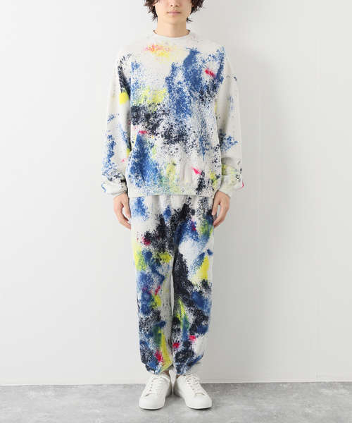 NOMA t.d.（ノーマティーディー）の「【NOMA t.d. / ノーマ ティーディー】Hand Dyed Twist Sweat スプレー（スウェット・メンズ・その他/ブラック・4/3）」の3枚目の写真