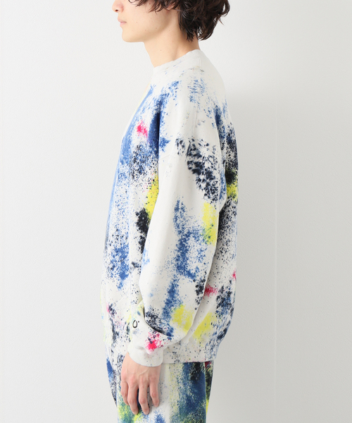 NOMA t.d.（ノーマティーディー）の「【NOMA t.d. / ノーマ ティーディー】Hand Dyed Twist Sweat スプレー（スウェット・メンズ・その他/ブラック・4/3）」の5枚目の写真