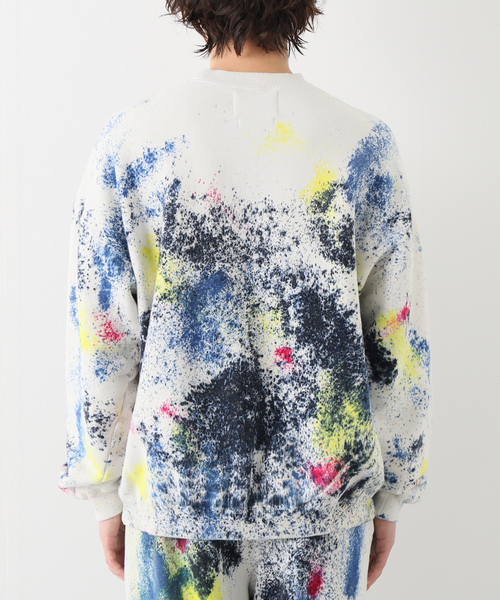 NOMA t.d.（ノーマティーディー）の「【NOMA t.d. / ノーマ ティーディー】Hand Dyed Twist Sweat スプレー（スウェット・メンズ・その他/ブラック・4/3）」の6枚目の写真