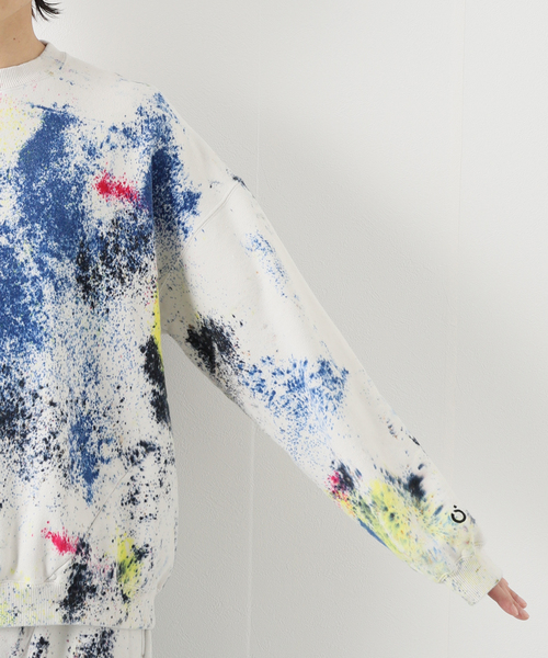 NOMA t.d.（ノーマティーディー）の「【NOMA t.d. / ノーマ ティーディー】Hand Dyed Twist Sweat スプレー（スウェット・メンズ・その他/ブラック・4/3）」の9枚目の写真