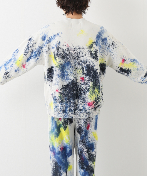 NOMA t.d.（ノーマティーディー）の「【NOMA t.d. / ノーマ ティーディー】Hand Dyed Twist Sweat スプレー（スウェット・メンズ・その他/ブラック・4/3）」の14枚目の写真