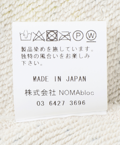 NOMA t.d.（ノーマティーディー）の「【NOMA t.d. / ノーマ ティーディー】Hand Dyed Twist Sweat スプレー（スウェット・メンズ・その他/ブラック・4/3）」の17枚目の写真
