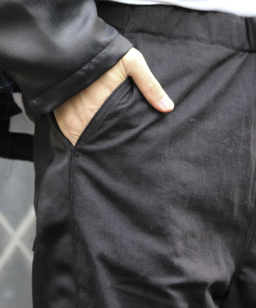 GLOSTER（グロスター）の「【GLOSTER/グロスター】サイドスナップフレアパンツ サイドスリット セットアップ対応（その他パンツ・メンズ・ブラック・M/L）」の13枚目の写真