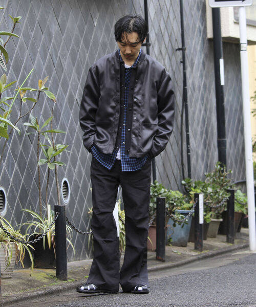 GLOSTER（グロスター）の「【GLOSTER/グロスター】サイドスナップフレアパンツ サイドスリット セットアップ対応（その他パンツ・メンズ・ブラック・M/L）」の17枚目の写真