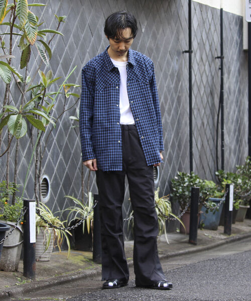 GLOSTER（グロスター）の「【GLOSTER/グロスター】サイドスナップフレアパンツ サイドスリット セットアップ対応（その他パンツ・メンズ・ブラック・M/L）」の19枚目の写真