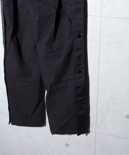 GLOSTER（グロスター）の「【GLOSTER/グロスター】サイドスナップフレアパンツ サイドスリット セットアップ対応（その他パンツ・メンズ・ブラック・M/L）」の21枚目の写真