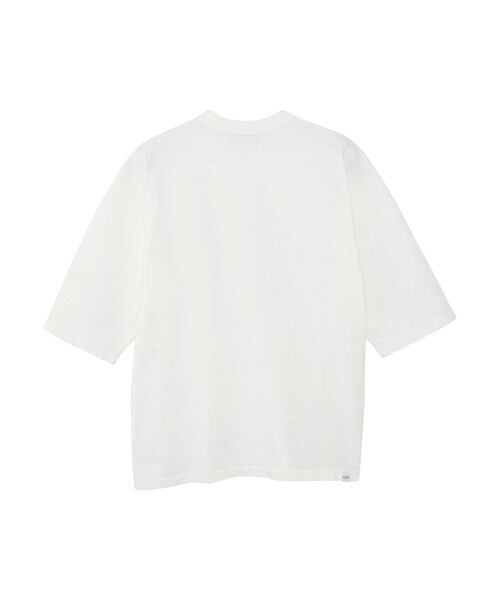 HYSTERIC GLAMOUR(ヒステリックグラマー)の「GOOD DAY 五分袖Tシャツ(Tシャツ/カットソー・メンズ・ホワイト/グリーン/ブラック・SMALL/MEDIUM/LARGE/X-LARGE)」の4枚目の写真