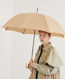 タッセル付きバンブーハンドル長雨傘