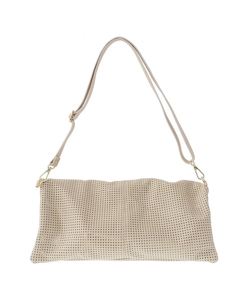 BEVINI(べヴィニ)の「<BEVINI (ベヴィニ)>2WAYメッシュバッグ(ハンドバッグ・レディース・ベージュ/ブラウン・FREE)」の11枚目の写真