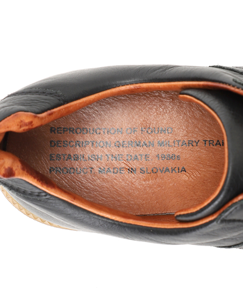 REPRODUCTION OF FOUND（リプロダクションオブファウンド）の「【REPRODUCTION OF FOUND/リプロダクションオブファウンド】GERMAN TRAINER（スニーカー・メンズ・アイボリー/ホワイト/ブラック・41/42/43/44）」の5枚目の写真